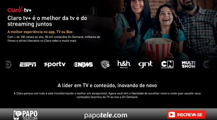 Claro TV+ (planos, canais, recursos) Streaming da Claro TV