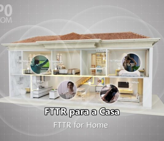 Fibra em todos os Quartos (WiFi na casa Toda) FTTR Oi Huawei