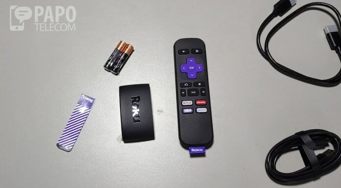 Roku Mini Streaming FullHD modelo 3930BR (Unboxing e Testes)