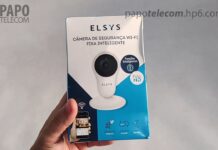 Unboxing e Review – Câmera IP Wifi Elsys FullHD (modelo ESC-WY3F)