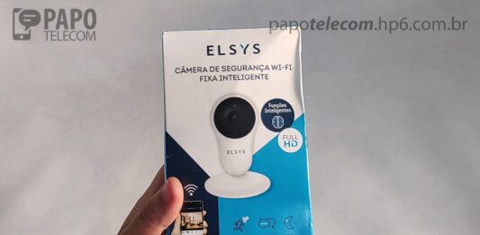 Unboxing e Review – Câmera IP Wifi Elsys FullHD (modelo ESC-WY3F)