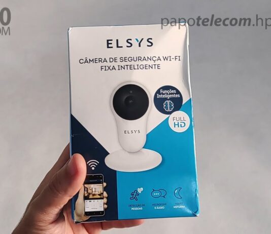 Unboxing e Review – Câmera IP Wifi Elsys FullHD (modelo ESC-WY3F)