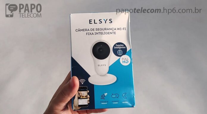 Unboxing e Review – Câmera IP Wifi Elsys FullHD (modelo ESC-WY3F)
