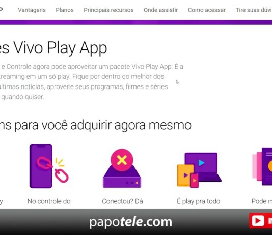 Vivo Play App (Novo Serviço de Streaming com Canais AO VIVO p/ clientes da VIVO