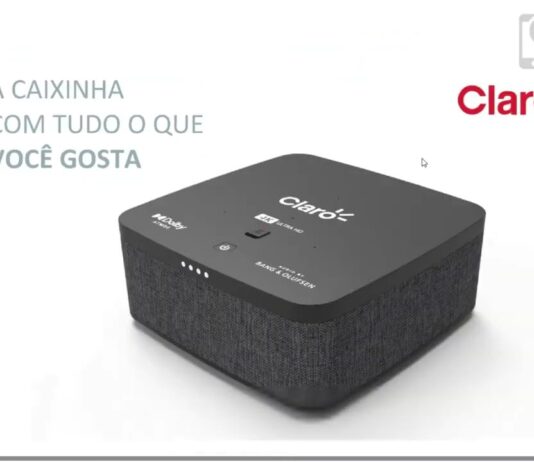 Claro TV+ Equipamentos (box 4k e box Soundbox com Alexa)