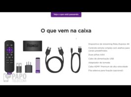 Roku Express 4K 3940PT-BR (detalhes, especificações, aplicativos) Smart TV 4K