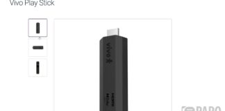 Vivo Play Smart TV Stick 4k HP4619 com Android TV Personalizado