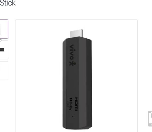 Vivo Play Smart TV Stick 4k HP4619 com Android TV Personalizado