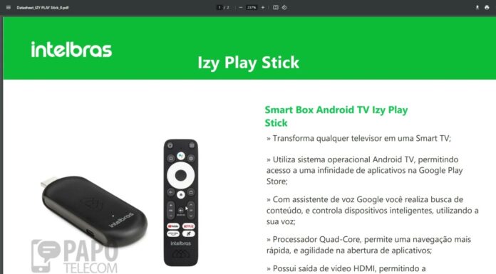 intelbras Smart Box – Novos Izy Play Stick, Full HD e 4k Android TV 11