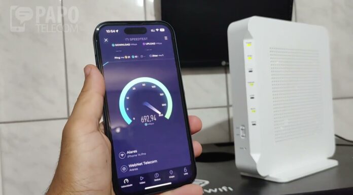 internet da Alares de 1.5Gbps – Modem ZTE Wi-Fi 6 com porta de 10Gbps (testes de velocidade)