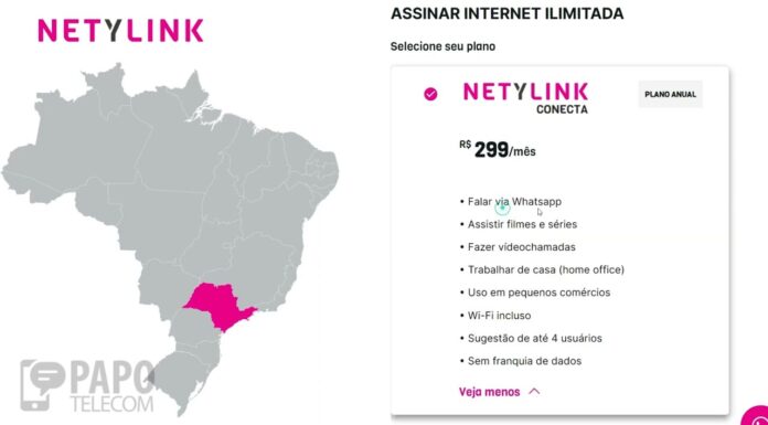 NetyLink internet ilimitada via 4G e 5G da Elsys (internet rural em São Paulo)