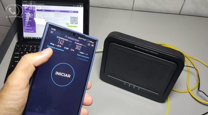 Vivo Fibra 500 Mega com Wi-Fi 6 (ax) modem GPT-2742GX4X5 MitraStar