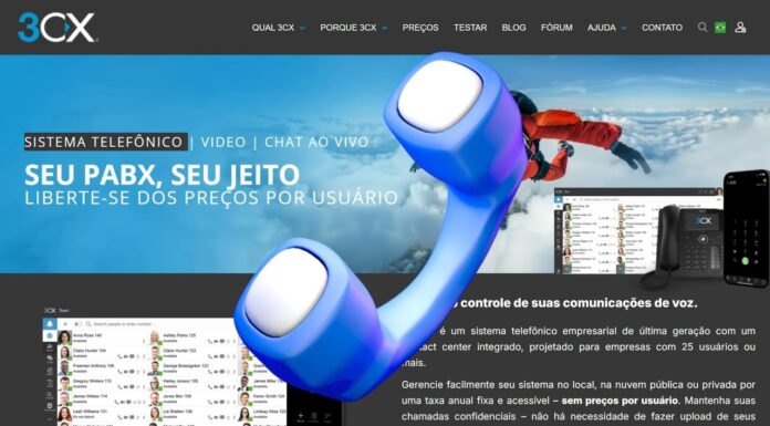 3CX o PABX ideal para você que trabalha Remoto (iOS, Android, Web, Chat, Whatsapp, videoconferência)