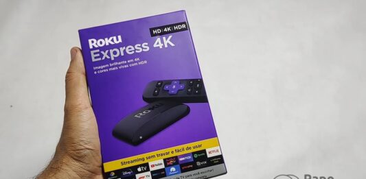 Roku Express 4K 3940X2 (unboxing e testes) AirPlay iPhone 3940BR2-SG