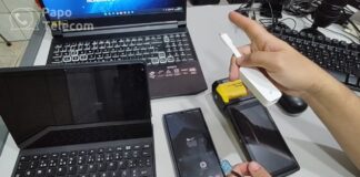 Adaptador Rede USB-C TP-Link UE300-C Gigabit (testando no Note, Tablet, Celular e Maquininha Cartão)