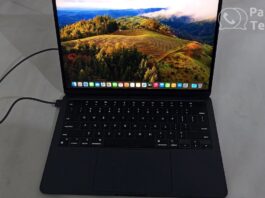 Macbook Air M2 (unboxing e testes rápidos) A2681 midnight 8GB 256GB