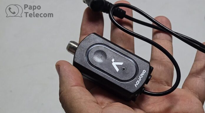 Amplificador de Sinal TV Digital Aquário Booster BT-26 (melhore o sinal da sua tv aberta)