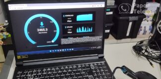 Testes de velocidade com Adaptadores de Rede USB – TP Link 1Giga e WaveLink 2.5 Giga