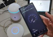 AP UniFi U6+ (Plus) Wi-Fi 6 (AX) Ubiquiti (unboxing, testes rápidos e datasheet)