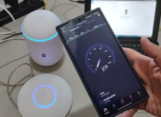 AP UniFi U6+ (Plus) Wi-Fi 6 (AX) Ubiquiti (unboxing, testes rápidos e datasheet)