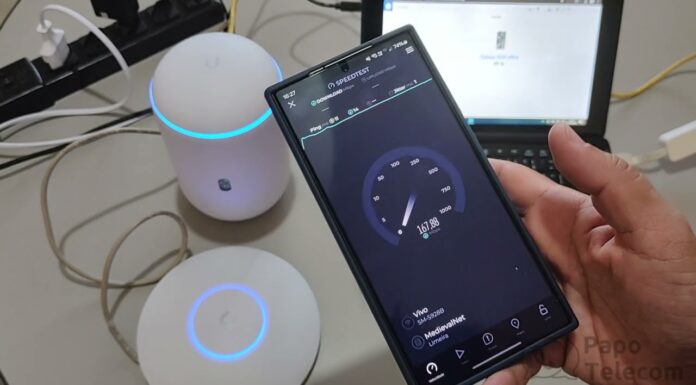 AP UniFi U6+ (Plus) Wi-Fi 6 (AX) Ubiquiti (unboxing, testes rápidos e datasheet)