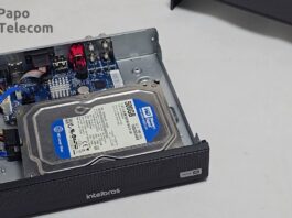 DVR intelbras MHDX-1104-C – 4 Canais Analógicos e 1 canal IP (modo NVR 5 canais IP) unboxing e HD
