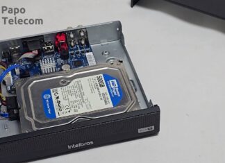 DVR intelbras MHDX-1104-C – 4 Canais Analógicos e 1 canal IP (modo NVR 5 canais IP) unboxing e HD