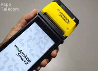 Maquininha Cartão PagBank Moderninha 2 Smart Pos P2B TecToy Android Wi-Fi 4G (unboxing e testes)