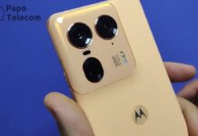 Motorola Edge 50 Ultra Peach Fuzz (unboxing) Cor Pantone Pastel