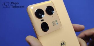 Motorola Edge 50 Ultra Peach Fuzz (unboxing) Cor Pantone Pastel