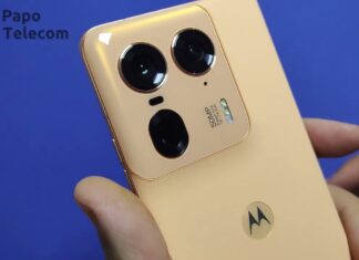 Motorola Edge 50 Ultra Peach Fuzz (unboxing) Cor Pantone Pastel