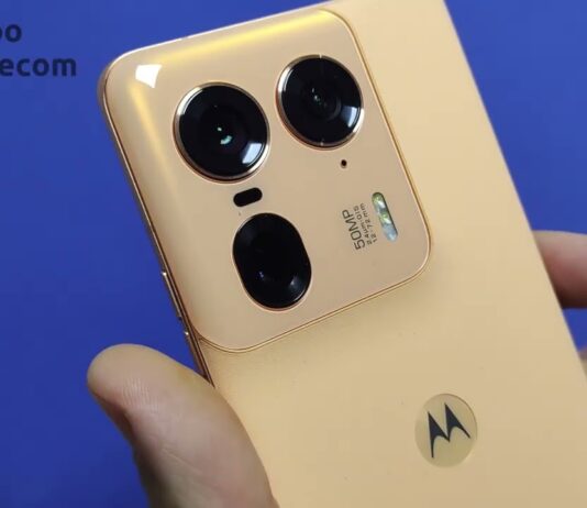 Motorola Edge 50 Ultra Peach Fuzz (unboxing) Cor Pantone Pastel