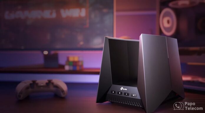Roteador Gamer Wi-Fi 7 TP-Link Archer GE800, BE19000 Tri Band Wi-Fi 7 BE