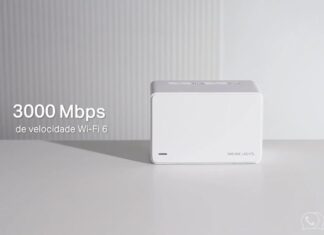 Roteador Mesh Mercusys Halo H80X Wi-Fi 6 3000Mbps – Modos AP e Router