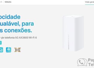 Roteador Wi-Fi 5G TP-Link NX620v (com Wi-Fi 6 e Porta de 2.5Gbps)
