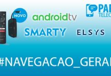 SMARTY Elsys – Android TV – Navegação Geral