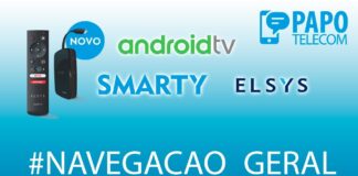 SMARTY Elsys – Android TV – Navegação Geral