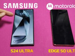 Samsung S24 Ultra vs Motorola Edge 50 Ultra (Testes de Wi-Fi 7, 5G e câmera de zoom teleobjetiva)