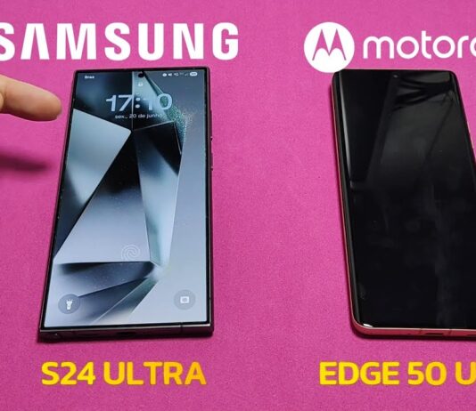 Samsung S24 Ultra vs Motorola Edge 50 Ultra (Testes de Wi-Fi 7, 5G e câmera de zoom teleobjetiva)
