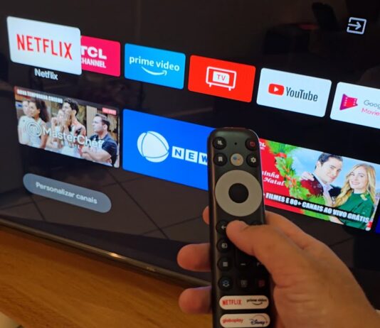 Smart TV TCL 40S5400A 40 Polegadas FullHD Android TV (unboxing e testes)