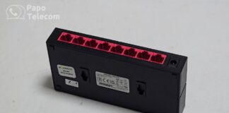 Switch Mercusys 8 Portas Gigabit MS108G (unboxing)