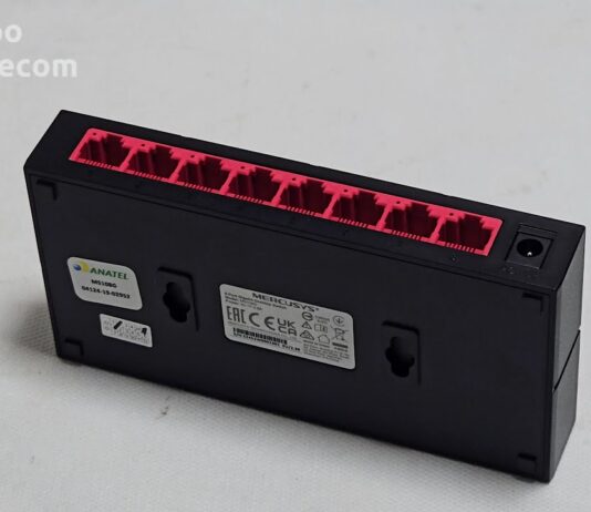 Switch Mercusys 8 Portas Gigabit MS108G (unboxing)