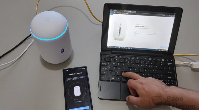 UniFi Dream Router (unboxing e testes) Roteador Wi-Fi 6 com PoE Ubiquiti
