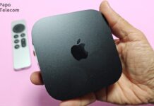 Apple TV 4K A2843 Terceira Geração 128GB com Rede LAN (MN893lZ/A)