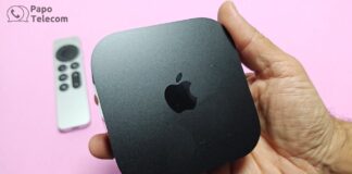 Apple TV 4K A2843 Terceira Geração 128GB com Rede LAN (MN893lZ/A)