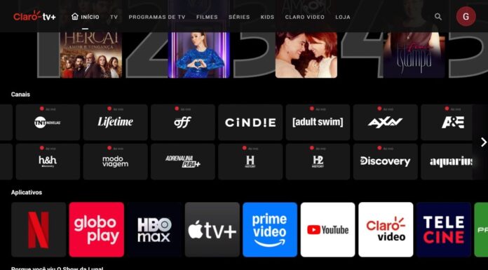 Claro TV+ Vale a Pena? Testes – Plano Anual com Streaming HBO, AppleTV, Globoplay e Netflix