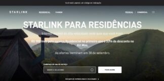 Starlink Mini com Desconto e 30 dias grátis (somente até 30/09) e mensalidade por R$ 190 por mês