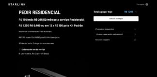 Starlink com 50% de desconto – R$ 1.200 no equipamento e R$ 190 por mês no primeiro ano!