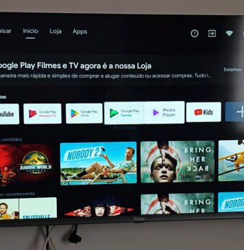 TV Smart Philco LED 40 Polegadas FullHD Android PTV40M9GACGB