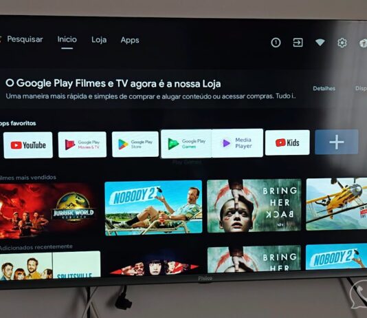 TV Smart Philco LED 40 Polegadas FullHD Android PTV40M9GACGB